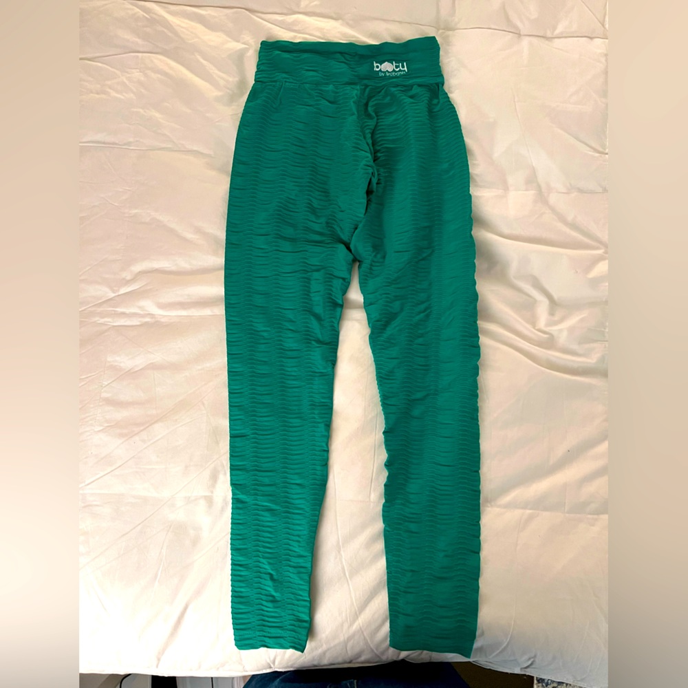 Booty by Brabants Green Full Length Leggings